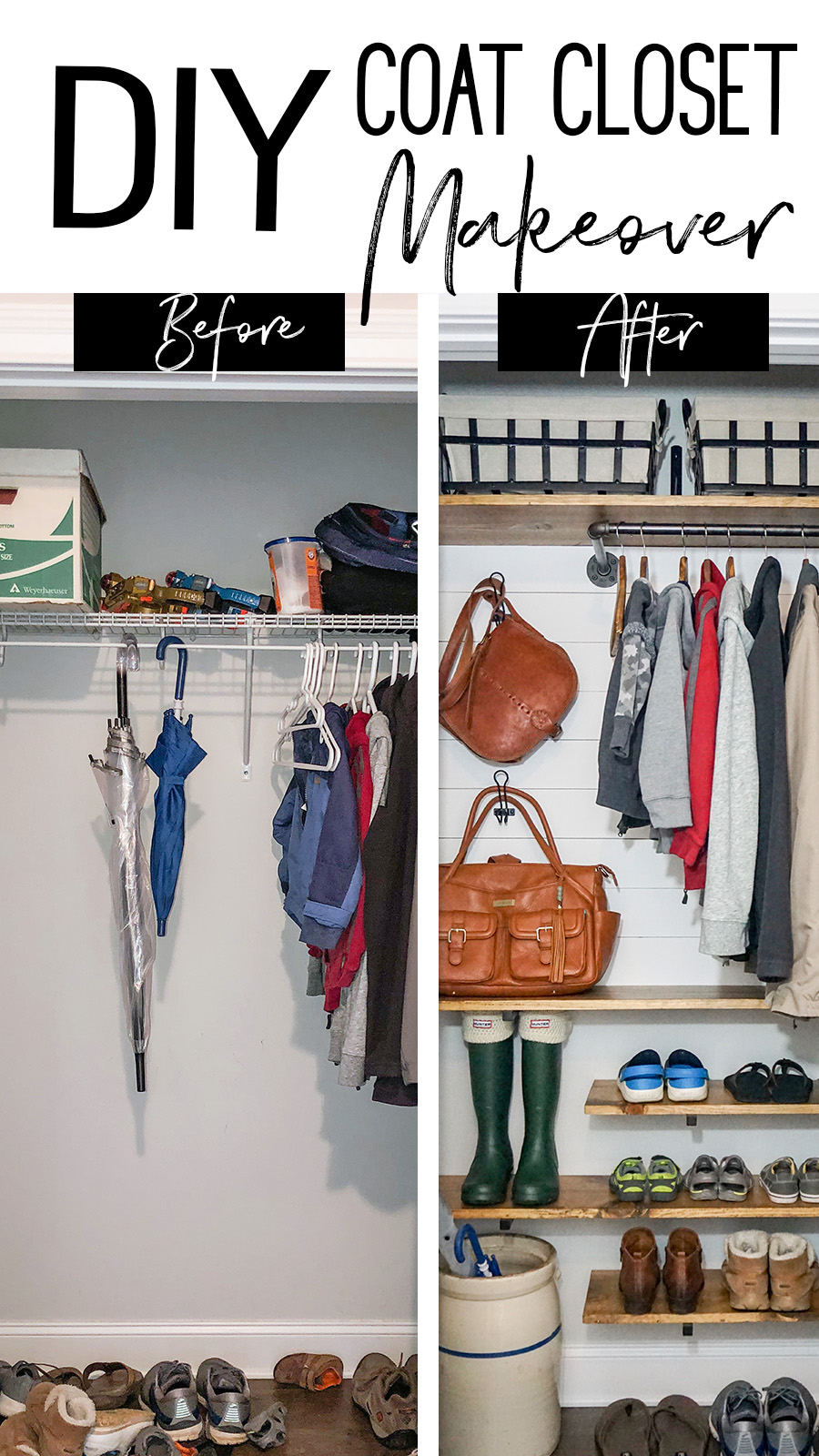 Pin on closet makeover