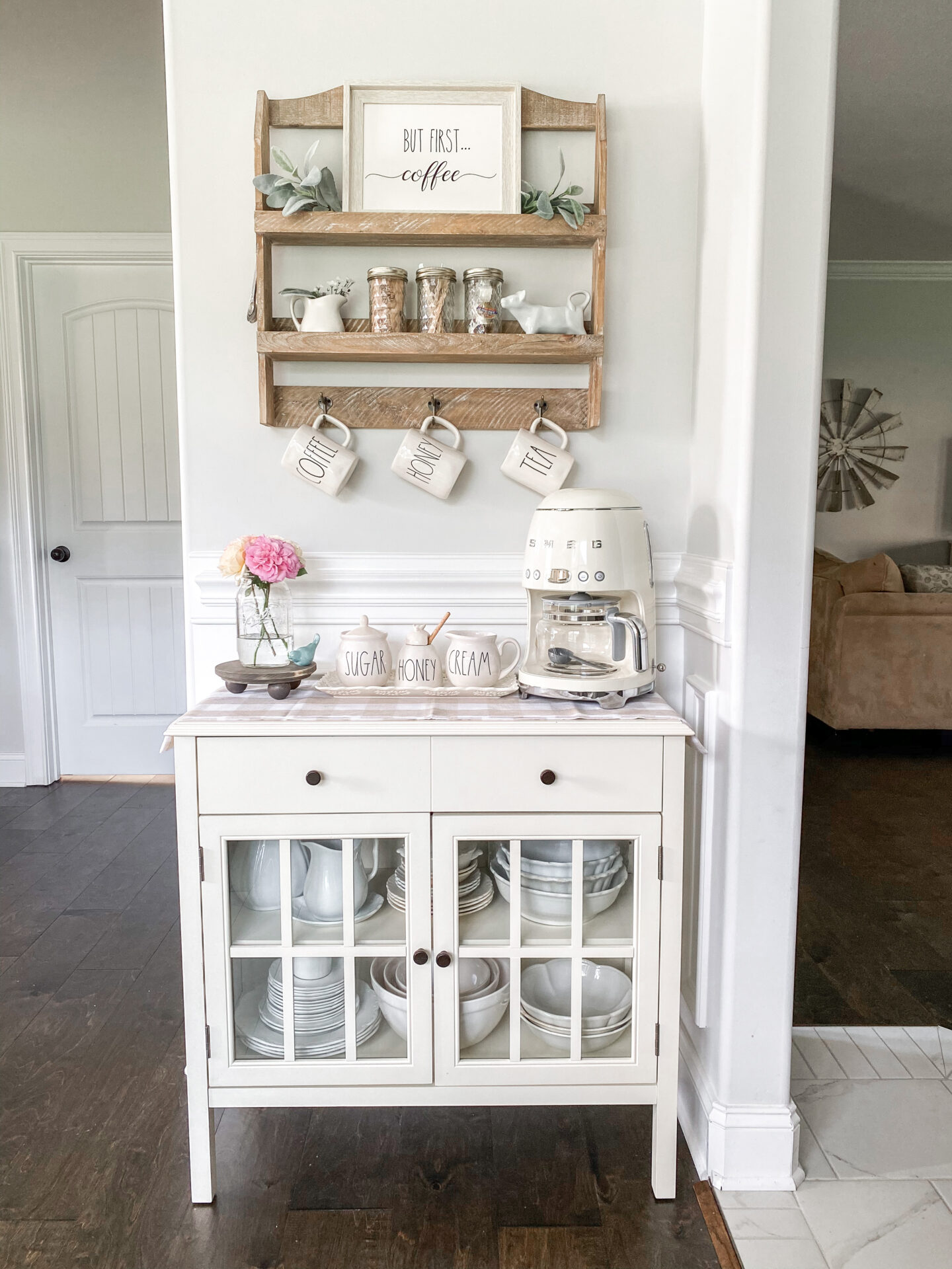 How To Create a Coffee Bar in a Small Space! - kateschwanke