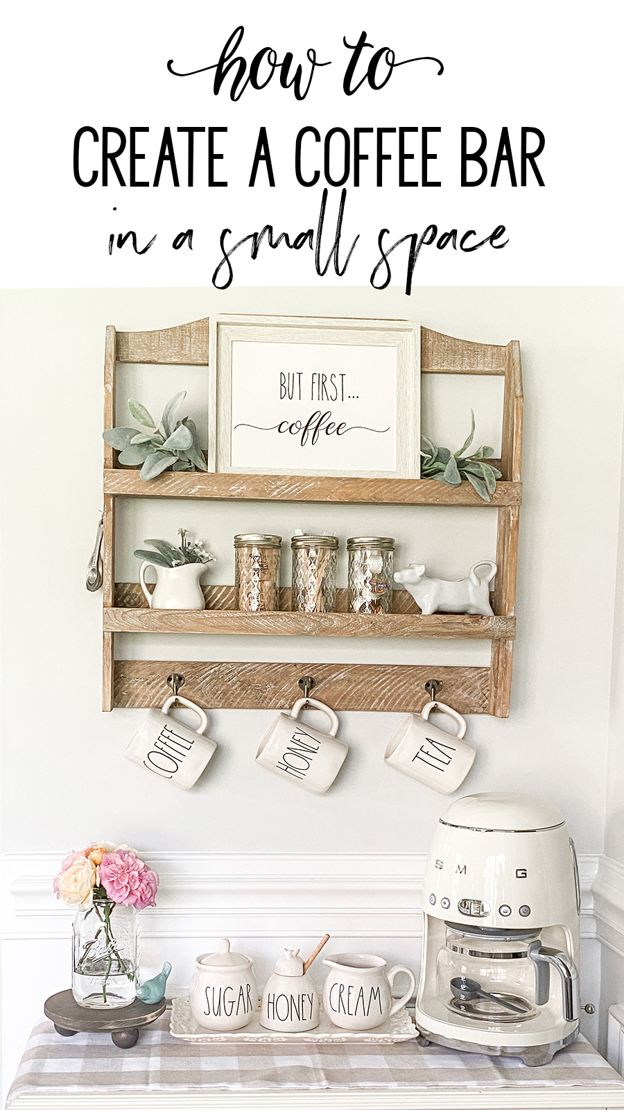 How To Create a Coffee Bar in a Small Space! - kateschwanke